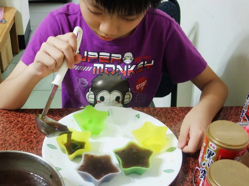 黑糖八宝蒟蒻麻糬的做法
