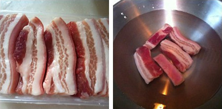 糯米醋梅干焢肉的做法