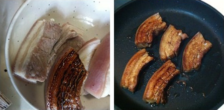 糯米醋梅干焢肉的做法