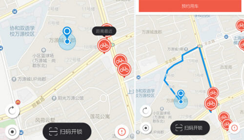 上海摩拜单车如何使用_使用方法介绍