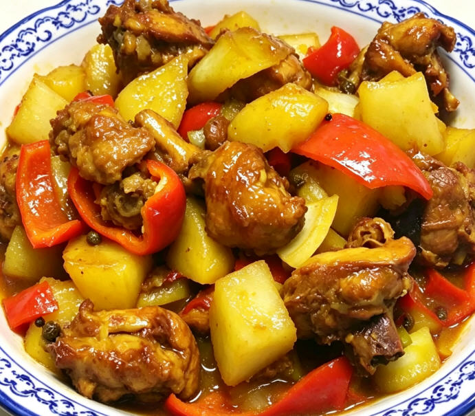 土豆烧鸡块怎么做软嫩，不柴不粘锅又好吃?不翻车的土豆烧鸡技巧看这里
