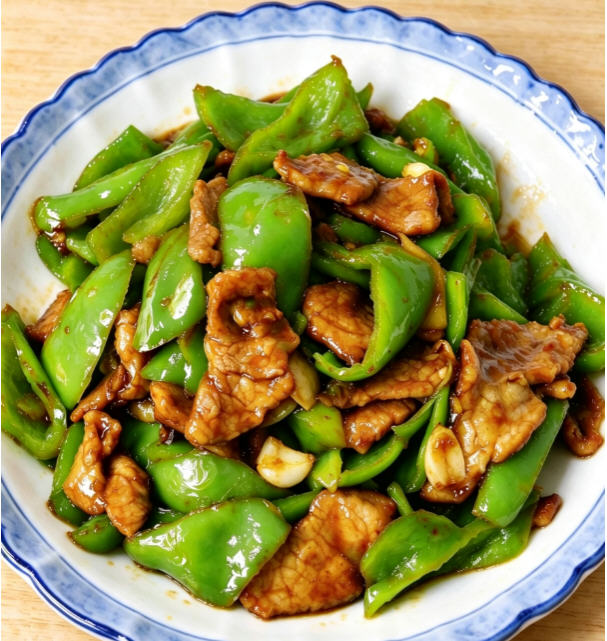 青椒炒肉片怎么做才嫩又好吃也不辣?肉片先腌,青椒后下锅