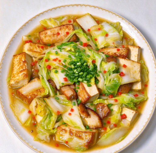 白菜炖豆腐为什么不入味寡淡?下锅顺序做对才入味