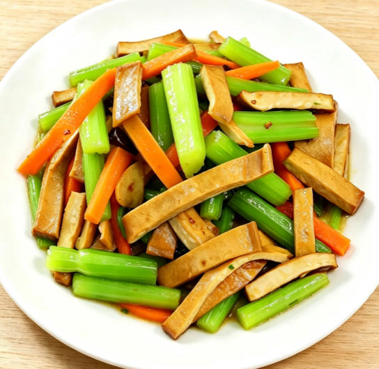 芹菜炒豆干