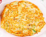 猪肉蔬菜鸡蛋饼