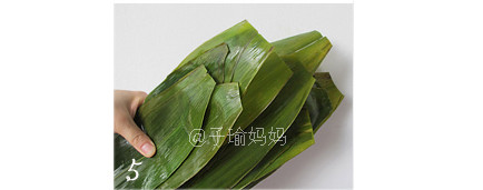 可爱藕节粽的包法