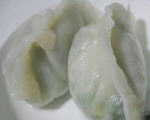 山野菜鸡蛋水饺