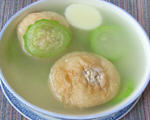 丝瓜油球汤