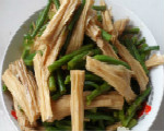清炒豆角腐竹