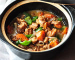 黑胡椒鸡腿煲
