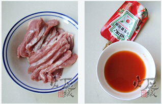 茄汁新版锅包肉步骤3-4
