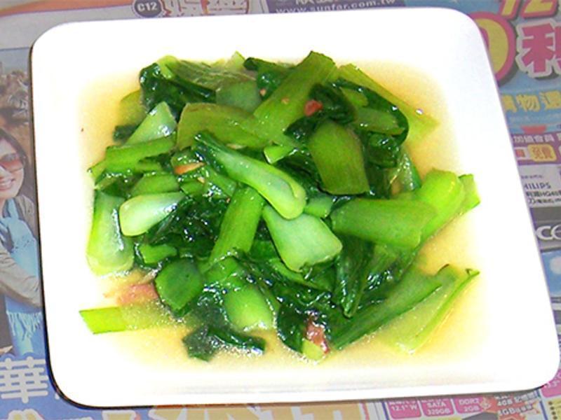 [ 5分快炒] 蒜香青江菜