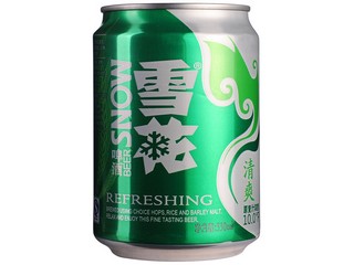 雪花清爽啤酒(330ml/听)