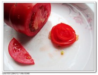 西红柿花的切法