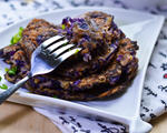紫甘蓝豆渣饼