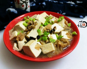 津冬菜烧豆腐