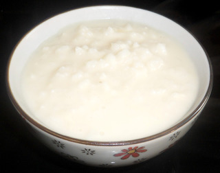 一碗家常的豆浆稀饭的做法步骤6