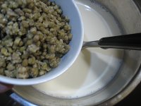 奶油绿豆冰棒的做法 步骤3