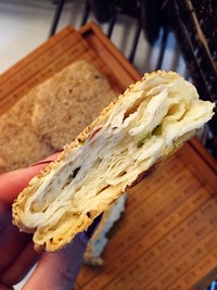葱香油酥烧饼的做法 步骤32