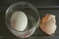 十秒钟快速剥鸡蛋――手不碰就能剥出光滑白嫩鸡蛋的做法 步骤6