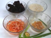 干贝海鲜粥的做法步骤1
