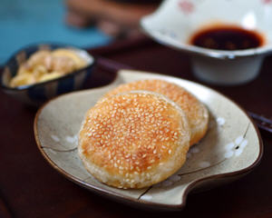 芝香千层发面饼(空气炸锅版)