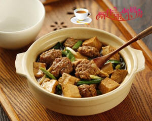 豆腐炖肉丸