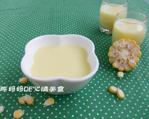 香甜玉米汁(防治宝宝便秘)