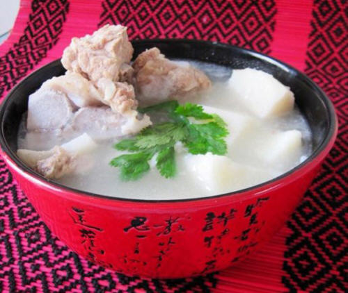 山药排骨汤1