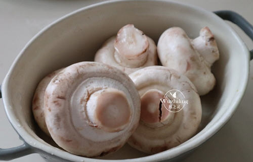 家常蘑菇炒肉丝5