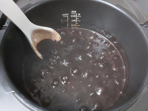 飞利浦万用锅煮红豆紫米粥(补血甜汤)2
