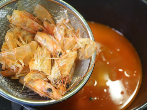 虾汤烩豆腐粉丝8