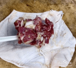 蒙古羊肚包肉做法3