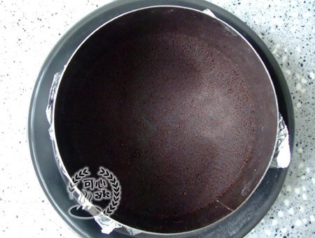 黑白巧克力慕斯蛋糕6寸13