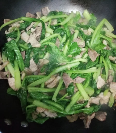 东北小白菜炖豆腐3